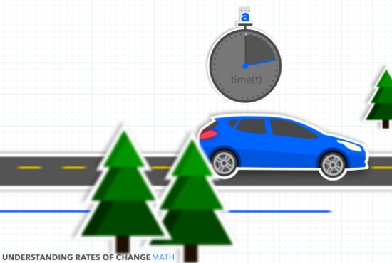 car driving graphic