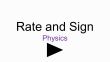 rate and sign in physics