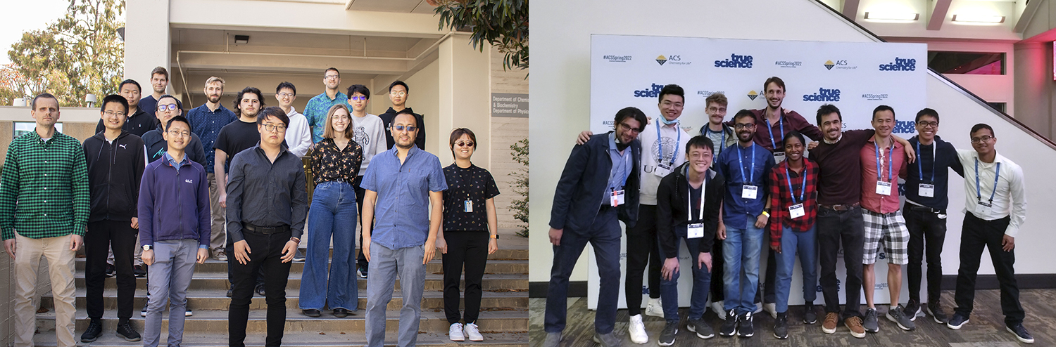 group photos of Xiong and Yuen Zhou labs
